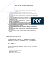 Taller de Repaso Analisis Combinatorio