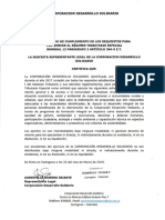 Certificado Requisitos RTE