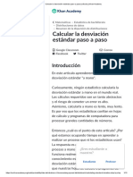 Calcular La Desviación Estándar Paso A Paso (Artículo) - Khan Academy