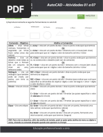 Atividades 01 a 06 Cad Mec i Noturno 2019