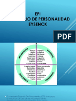 Inventario de Personalidad de Eysenck - EPI