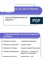 Ley de Salud Mental Argentina