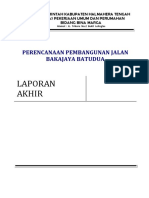 Laporan Akhir Jalan Bakajaya Batudua Mantap PDF