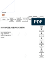 Pulsioximetro Diagrama de Bloques