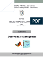 Derivadas Integrales