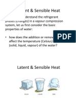 Latent and Sensible Heat