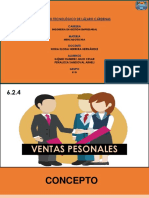 6.2.4 Ventas Personales