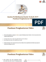 Amalan Perkhidmatan Kantin Terbaik 2019 - Panduan Penghantaran Video