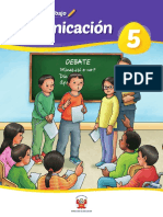 Comunicación 5 Cuaderno de Trabajo Para Quinto Grado de Educación Primaria 2019