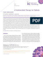 Microbiology and Antimicrobial Therapy For Diabetic Foot Infections