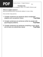 Download Complex Sentences Worksheets by eka9 SN40402353 doc pdf