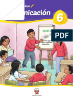 Comunicación 6 Cuaderno de Trabajo Para Sexto Grado de Educación Primaria 2019