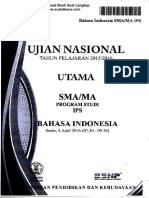 Bahasa Indonesia UN SMA 2015-2016