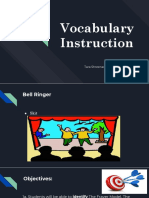 Vocabulary Instruction