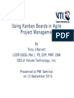 Using Kanban Boards in Agile Project Management