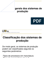 Aspectos Gerais Dos Sistemas de Produção