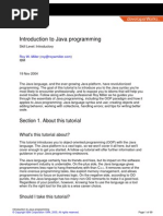 Introduction to Java Programming