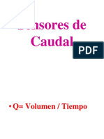 Sensores de Caudal