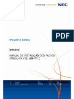 MT0029 - MANUAL DE INSTALAÇÃO DOS RÁDIOS iPASOLINK VR ED. 1.1 PDF