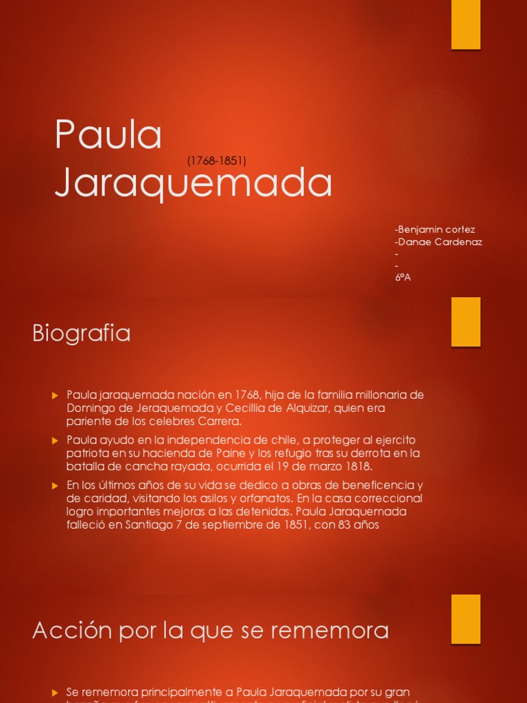 Paula Jaraquemada | PDF | Guerra | Chile