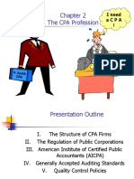 The Regulation and Structure of the CPA Profession