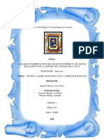 REGLAMENTO DE LA GESTIÓN DEL SISTEMA EDUCATIVO - DS #009-2005-ED (Análisis e Interpretación)
