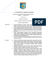 Peraturan RDTR Kab Lombokbarat 1 2014