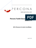 PerconaToolkit 2.2.14 PDF