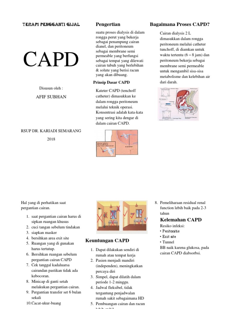 Proses dan Manfaat CAPD untuk Pasien | PDF