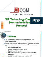 SIP Technology Overview: Session Initialization Protocol
