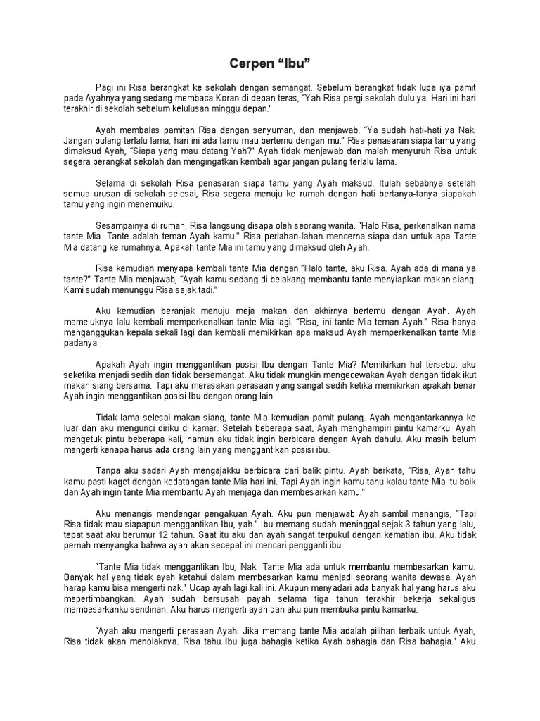 Cerpen Pdf