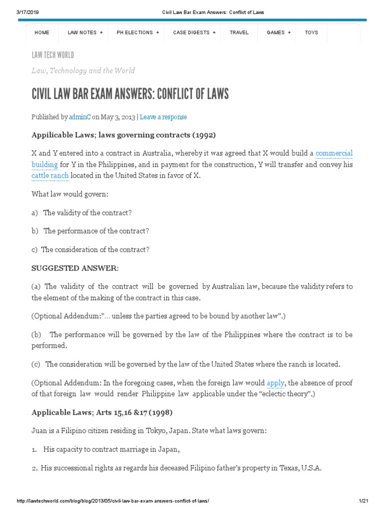 CFE-Law Testantworten