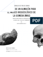 Diseno de Un Almacen Para El Museo Arqueologico de La Gomera