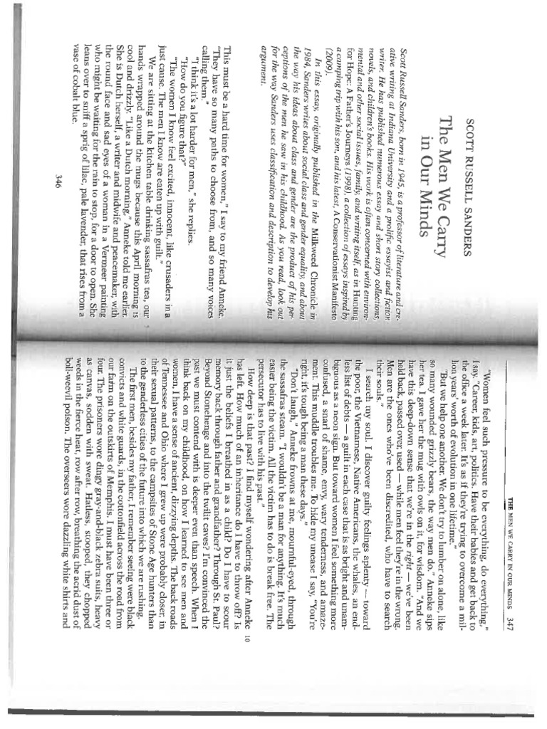 Essay the man we carry in our mind 07 image