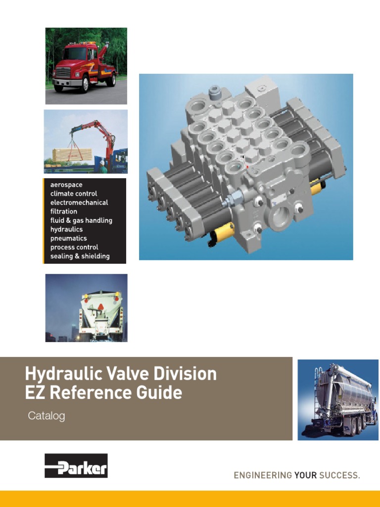 Hydraulic Valve EZ Ref Guide PDF | PDF | Valve | Gas Technologies