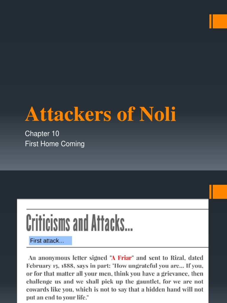 Attackers and Defenders of Noli | PDF