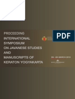 International Symposium Proceeding - Keraton Yogyakarta 2019 PDF