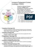 TPACK Konsep Pengintegrasian Teknologi Dalam Pengajaran