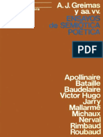 Greimas A J - Ensayos De Semiotica Poetica.PDF