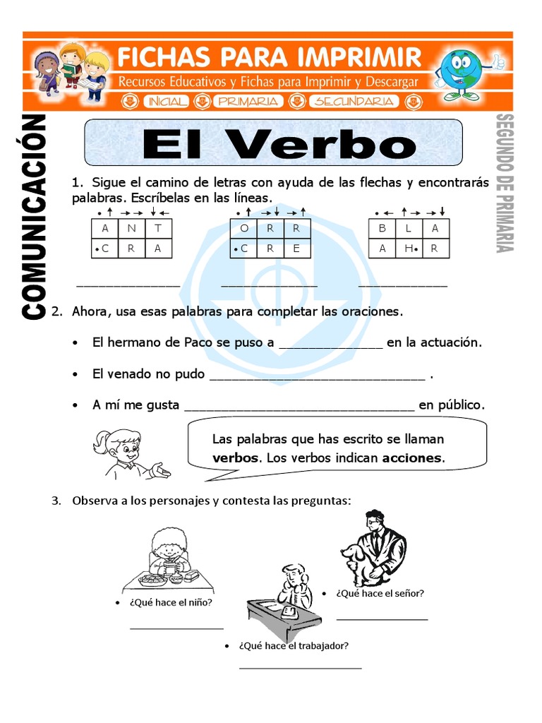 ficha-de-el-verbo-para-segundo-de-primaria-pdf