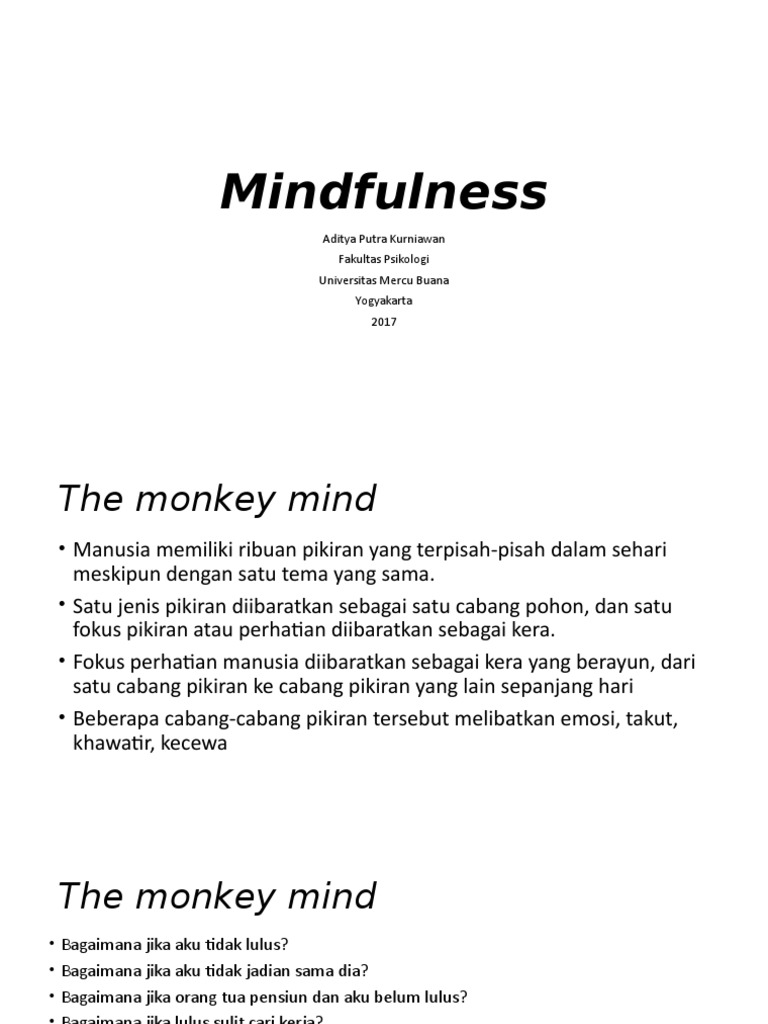 #11 Mindfulness | PDF
