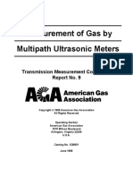 AGA Report No.9-1998 - Measurement of Gas by Multipath Ultrasonic Meters PDF