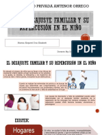 El Desajuste Familiar y Su Repercusión en El Niño