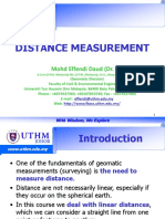 Week 5 - Linear Distance Measurement