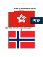 Comparing Between The Economy of Hong Kong and Norway