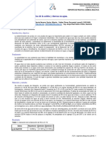 Cuantificación Volumétrica de La Acidez y Dureza en Agua