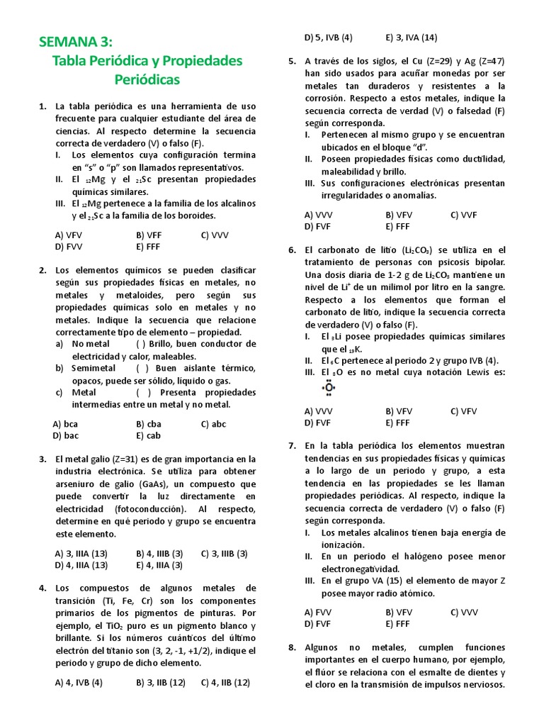 Semestral Intensivo Sm 3 4 5 6 Enlace Quimico Polaridad Quimica