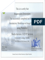 UCD-Adobe Photoshop Workshop Certificate