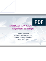 Irrigation Canals Alignment & Design