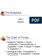 The Biosphere: Biomes